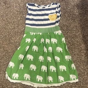 Persnickety girls elephant dress size 8